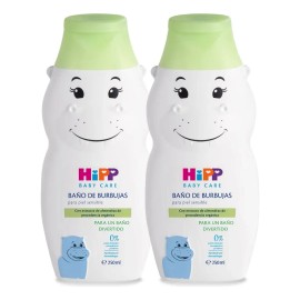 Hipp Baño de Burbujas Piel Sensible Pack 2x250ml Kumis Baby Care