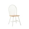 Boraam Farmhouse Dining Chairs, Set of 2-White/Natural