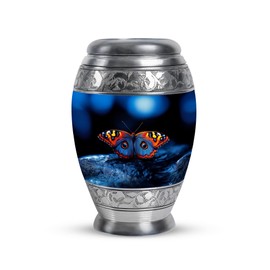 YATHABHISA Butterfly Urns for Ashes, Decorative Urn Human Ash Container, Cremation & Keepsake & Cremated Funeral Remains, Memorial Gift for Men & Women, 3 Inch