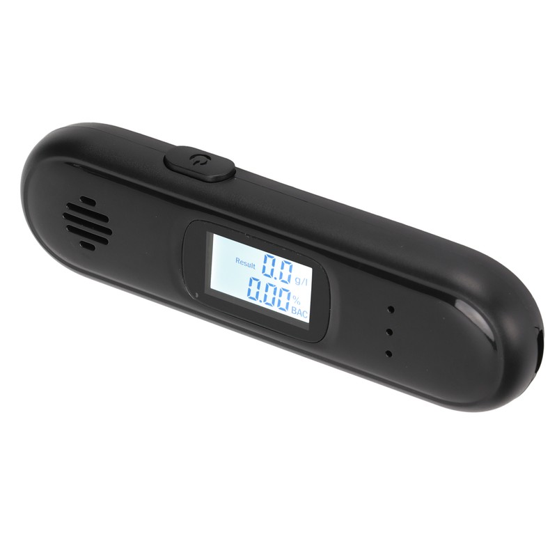 Non Contact Alcohol Tester Portable Breathalyzer USB Rechargeable High Precision