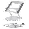 Cambeit Laptop Stand, Desktop PC Stand, Folding, Tablet, Angle Adjustment,