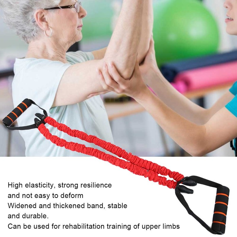 Elderly Stroke Recovery Fitness Training Pulling Rope Elastic Tension Resistance