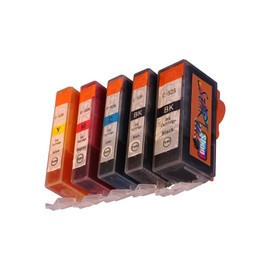 Start - 5 Compatible Cleaning Cartridges to Replace Canon PGI-525/CLI-526