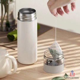 Importeek 5pz Termo Digital Lector Temperatura Acero Filtro Te 480ml