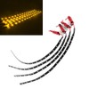 30cm LED Car Flexible Waterproof Light Strip (Pack of 4)