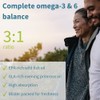 Igennus Healthcare Nutrition Igennus Pharmepa Complete EPA 668mg & DHA 334mg Omega-3 Fatty Acids 1000mg, rTG Form, High Potency Fish Oil Plus Omega-6 & 9 from GLA Evening Primrose Oil, IFOS Certified, Lemon Flavor, 360 Softgels
