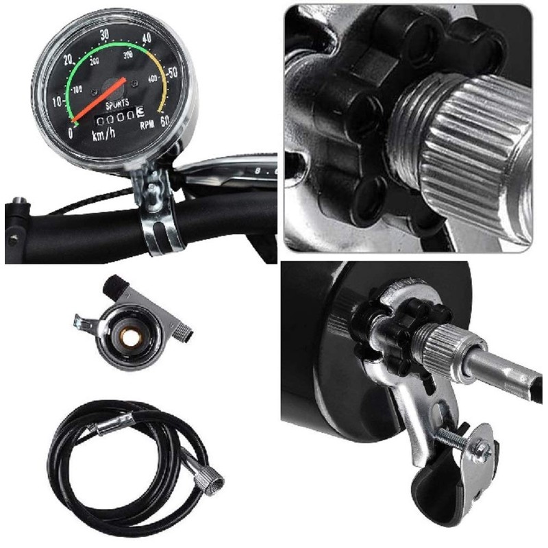 Y Department Center 55® Speedometer with Analog Display for Bike