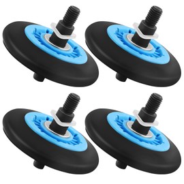 WE01X32497 Replacement Dryer Drum Roller, Compatible with Dryer Roller Kit, Replace WE01X10269 4964134 AP7179728 PS16659507 EAP16659507