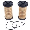 DVPARTS 2X Fuel Filter & Seal Set 3611274 3577745 4461492