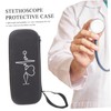 IWOWHERO Stethoscope Carrying Case Shockproof Nurse Accessories Storage Bag Lightweight