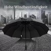 ACESOME 12 Ribs Automatic Umbrella Windproof Strong,Reinforced Windproof Umbrella, Portable