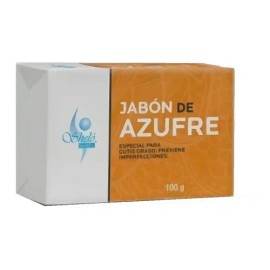 Jabón Azufre Sheló Nabel 100g Anti-imperfecciones Cutis Graso Cuerpo