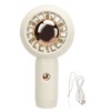 Handheld Mini Fan Quiet USB Charging 3 Speeds Small Portable