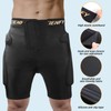 Cienfy 3D Hip Protective Padded Shorts EVA Tailbone Pad Impact