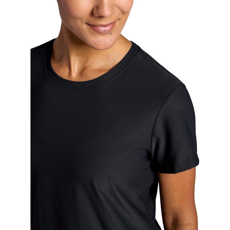 Head - Playera de Cuello Redondo para Mujer, Ajuste Entallado,