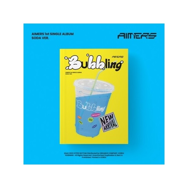 AIMERS - 1ST SINGLE [BUBBLING] (SODA VER.) - AIMERS -