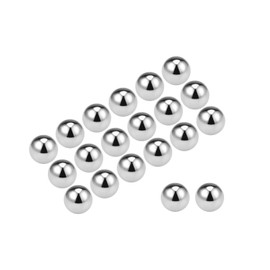 Kozelo 20pcs Precision Chrome Steel Balls [4.5mm] G10 Bearing Balls for Industrial Machinery Automotive DIY Projects