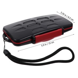 KICHOUSE Camera Memory Card Storage Case 12 12 Slots Durable and Lightweight Ideal for Camping