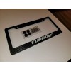 LICENSE PLATE FRAME Glowing Boost Turbo 100% Carbon Fiber License