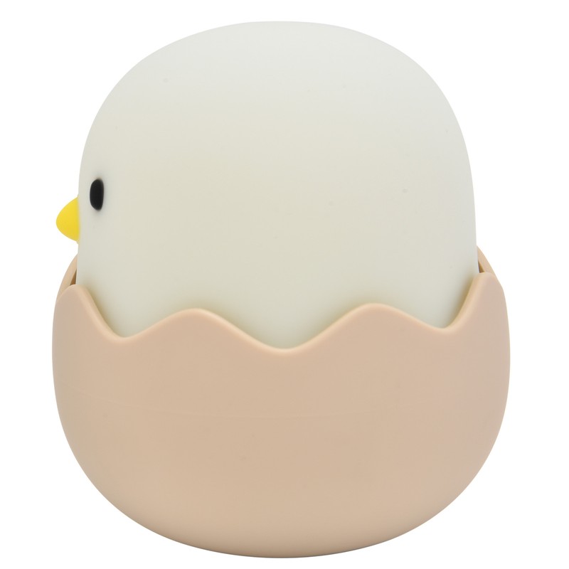 Night Light Eggshell Chicken 3 Dimensional Cute Silicone Household Bedside