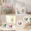 Traziewell Embroidery Kits Butterfly and Flower Patterns Cross Stitch Starter
