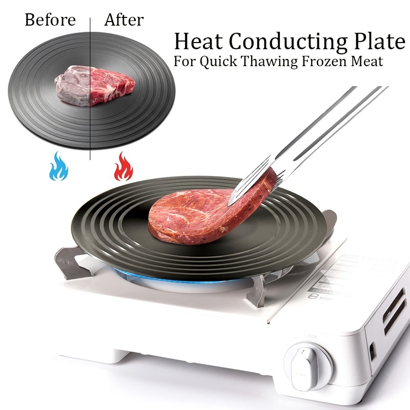 WUWEOT Gas Stove Diffuser Set of 2, 9.3'' & 11''