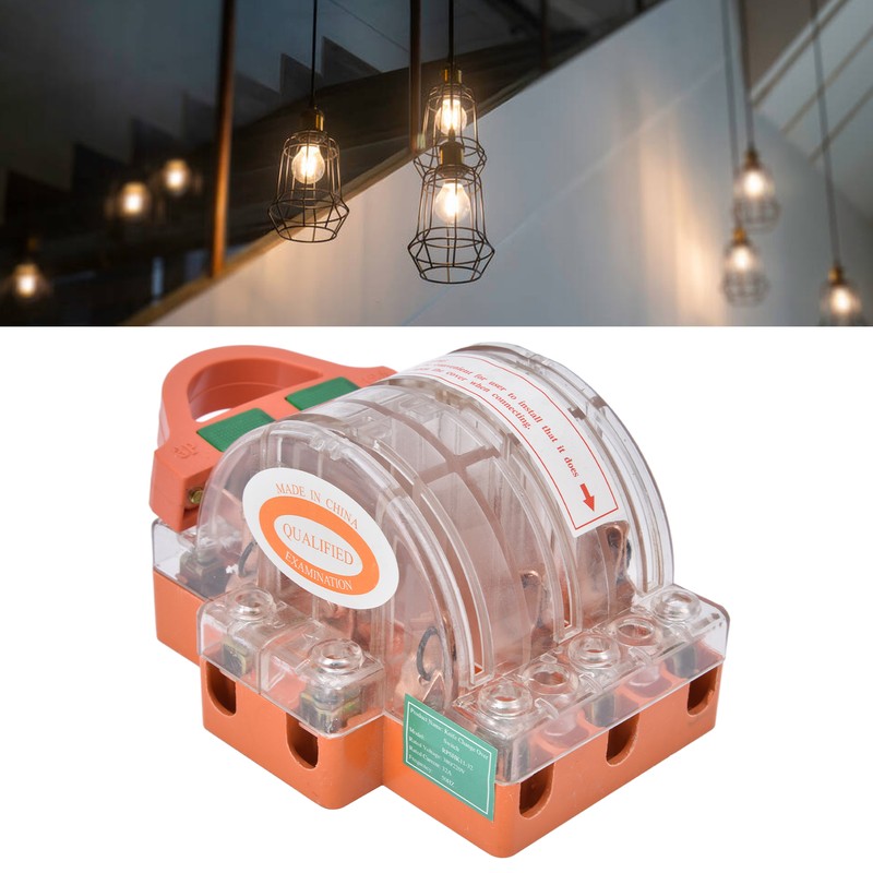 AC 380V 32A 3 Pole Knife Switch with LED Indicator