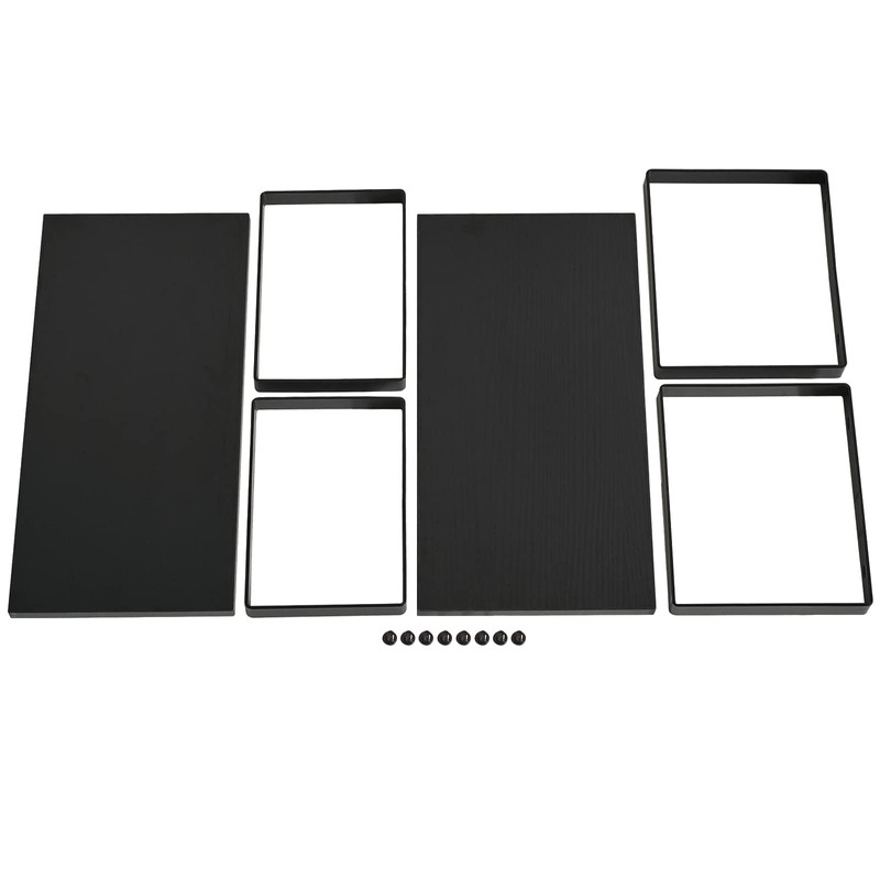 YMYNY Cabinet Shelf Organizer, Countertop Shelves Set of 2, Kitchen