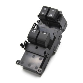 Ynovvo 35750-TE0-A01 Power Window Switch Driver Side Master Control Front Driver Side and Passenger Side Button Replacement for Honda Accord Coupe OEM 35750TE0A01 35750TE0A02 35750-TE0-A02