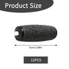 12 Pcs Foot File Replacement Rollers, Extra Coarse Refill Rollers