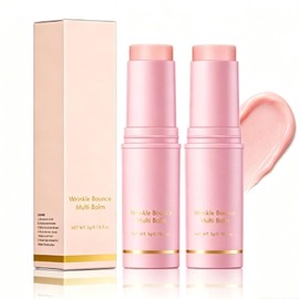 Barra de Bálsamo Antiarrugas Rostro, Cuello, Ojos, 2 Unidades  Hidratante reafirmante, aumenta colágeno, tratamiento anti-edad, ideal para contorno...