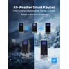 AccessShield Waterproof Smart Home Security Systems Fingerprint,Password,Tuya Remote Unlock,IC Keychain