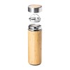 Tea Bottle to Go Bamboo Stainless Steel Tea Maker Tea