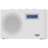 Bush Compact DAB/FM Radio – White