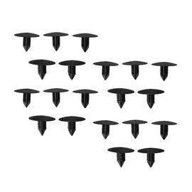 JNNJ Pack of 20 Universal Car Door Trim, Car Mounting Clips for Bumpers, Mudguards and Doors, Car Holder Clips, Plastic Fixings, Universal Car Accessories