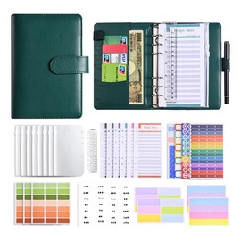 Household Book, Bagging, Budget Control, Binder, Household Book, Baggage Book, (Dark Green)