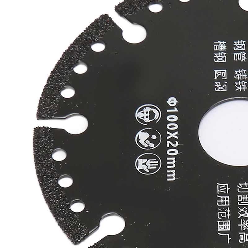 10pcs Angle Grinder Saw Blade Flat Emery Multifunctional Cutting Saw