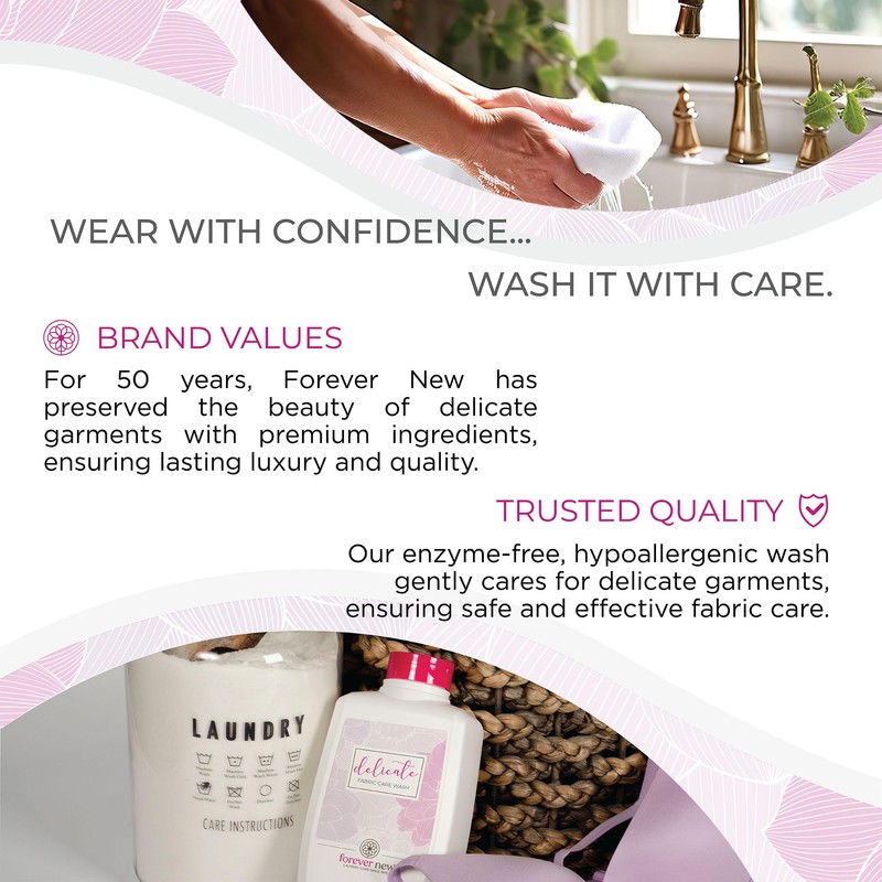 Forever New 32oz Liquid Unscented Fabric Care Wash 2 Pack