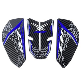 Gas Fuel Tank Pad Traction Side Fuel Knee Grip Decal Compatible with Yamaha YZF R7 2021-2023