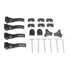 Ausla Universal Aluminum Clamp Set for Hard Trifold Tonneau Cover,