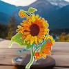 UB 🔥 BEAUTIFUL Sunflower Flower Embroidered Iron On Patch Summer