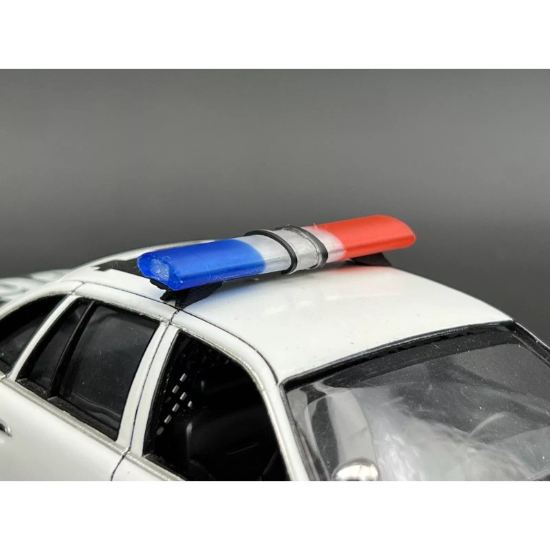 LED Ready Lightbar 1/24 25 LED Ready Jetstrobe Jetstream Lightbar