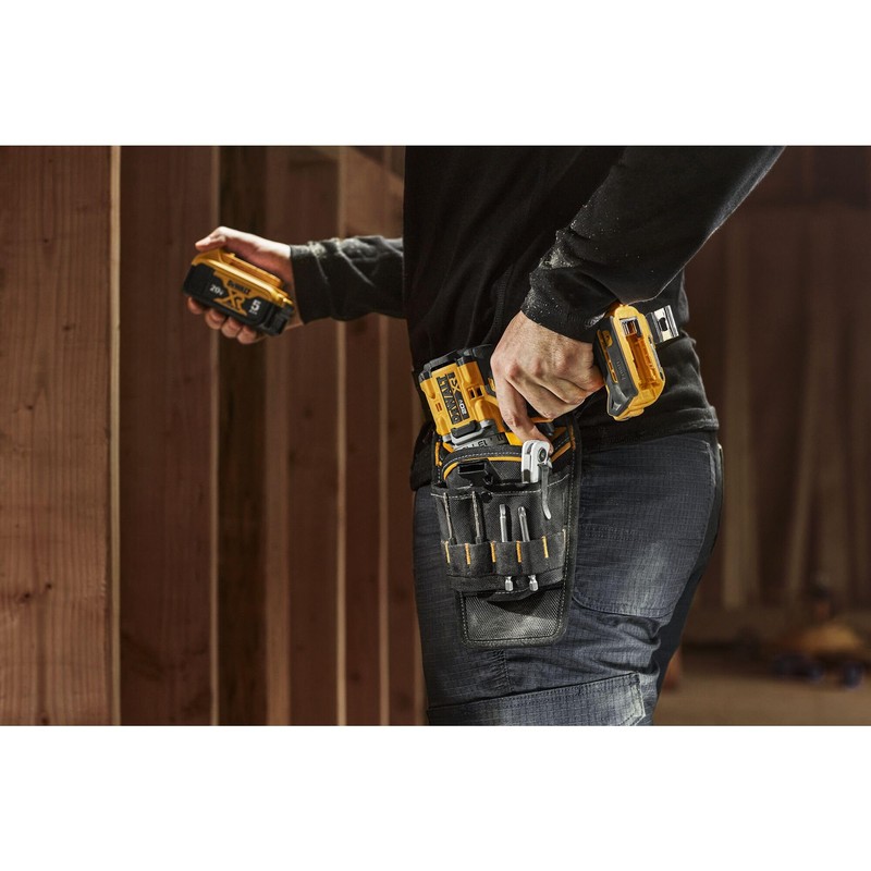 DEWALT Drill Holster for Tool Belt, Durable, Easy Tool Access