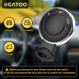 Semi-Intelligent Keyless Entry Remote Key Fob KR55WK49333 Compatible with 2006 2007 2008 2009 2010 2011 2012 2013 2014 Mini Cooper Paceman Countryman with Comfort Access Only