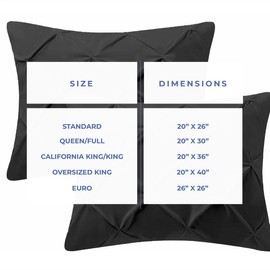 Kotton Culture Set of 2 Pillow Shams Pinch Pleated 100% Egyptian Cotton 600 Thread Count Super Soft Decorative Hotel Class Bedding (Queen/Full (20X30 Inches), Grey)