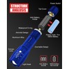 Victoper LED Flashlight 2 Pack Blue, Bright High Lumens Tactical