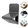 BIUDECO Bathroom Foot Mount Shaving Leg Stool Non-slip Surface Easy