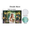 Enchanted Forest Backdrop, Fairy Tale Green Jungle Party Decorations Photography