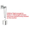 KANARY All Metal Square Handheld Shower Bracket Hand Held Shower