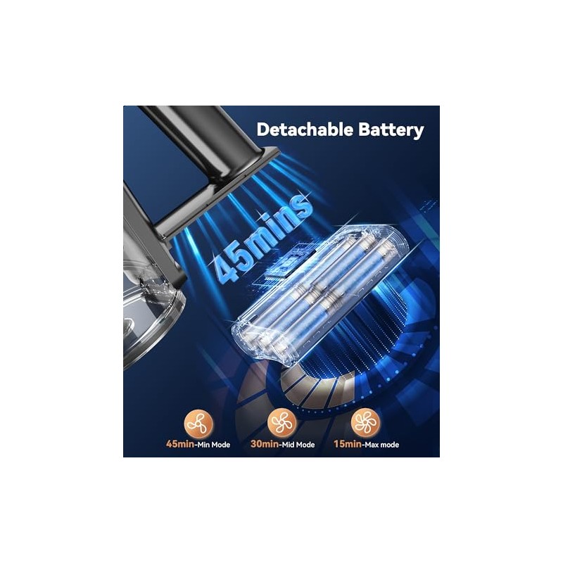 NADALY ME02 Cordless Vacuum Cleaner Battery, 1 Pcs